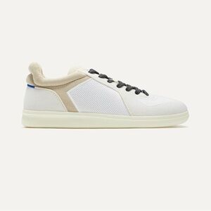 Rothy’s Men's White and Tan Sneakers